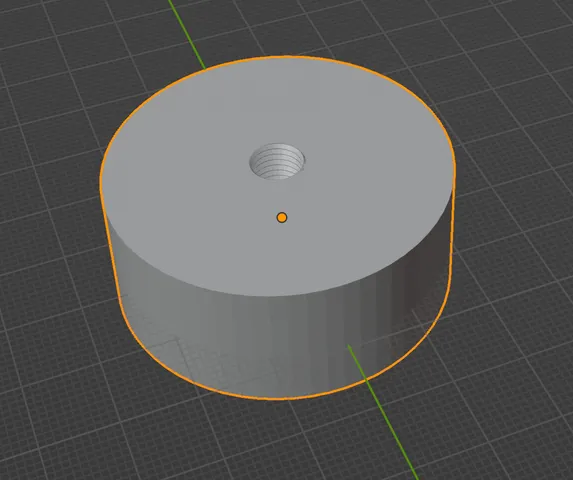 Microphone mount M8 plate