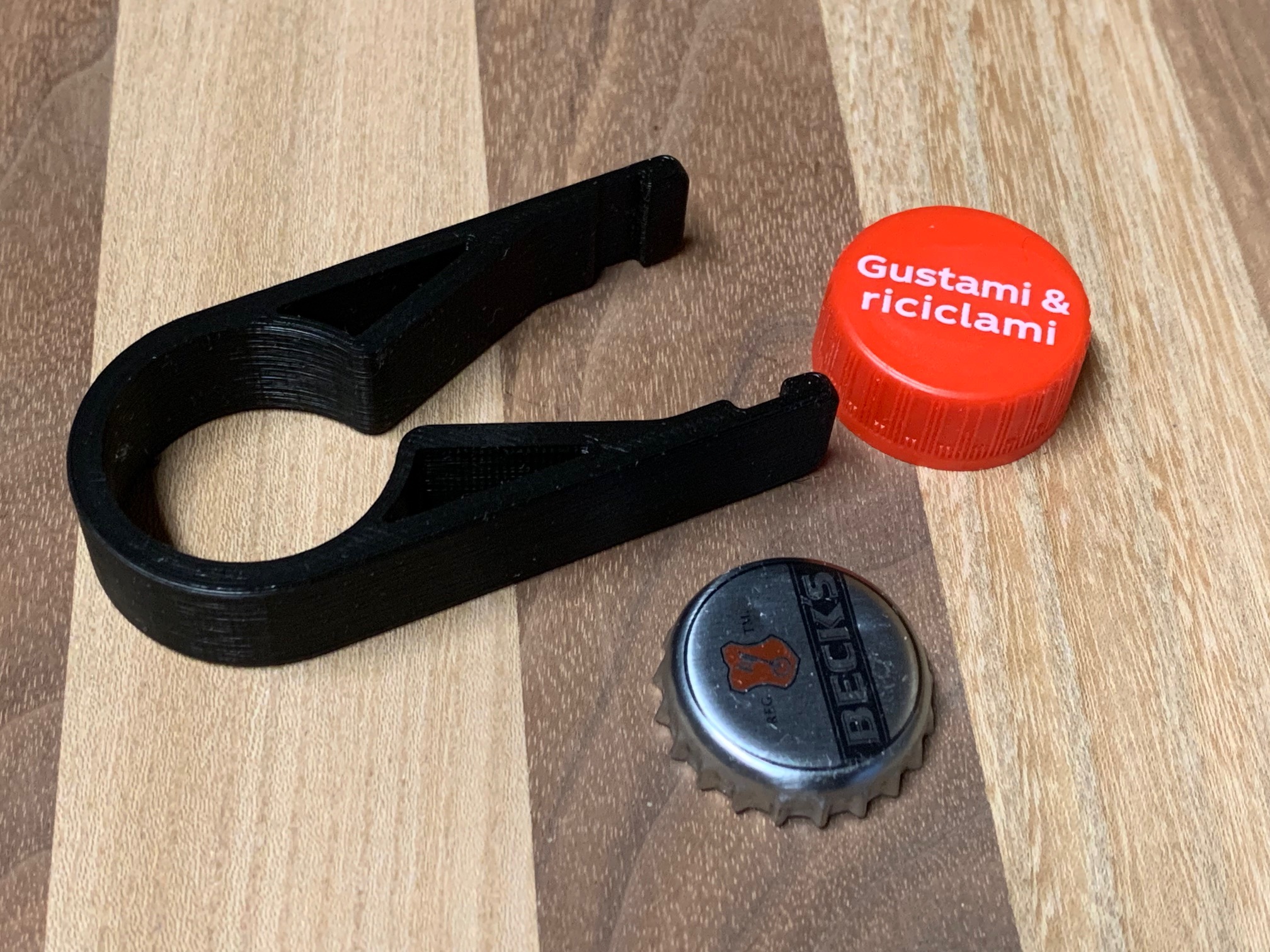 Bottle opener 2in1 by Dema_Design Download free STL model