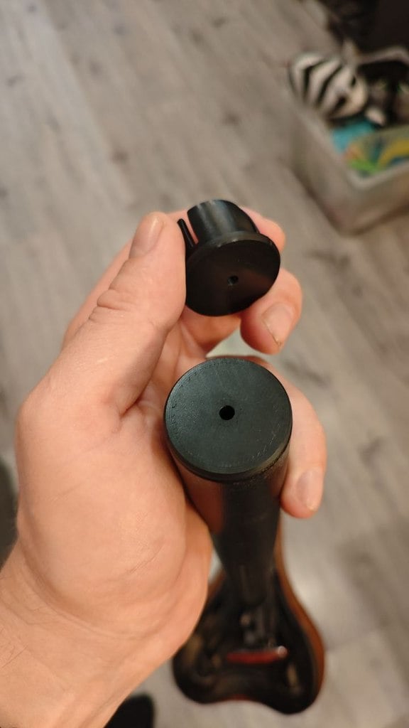 Shulz bicycle seat post plug