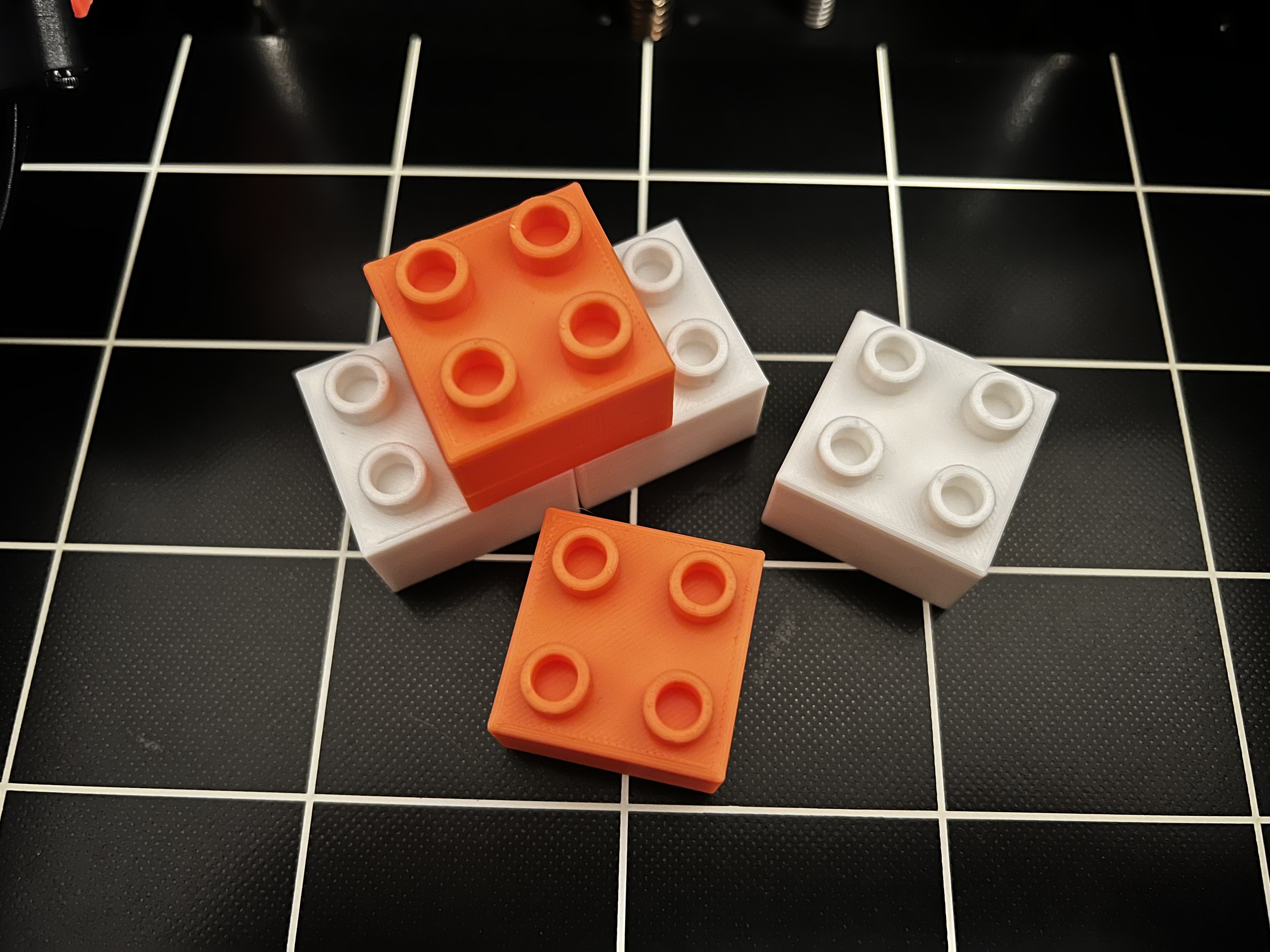 Lego Duplo compatible building block 2x2