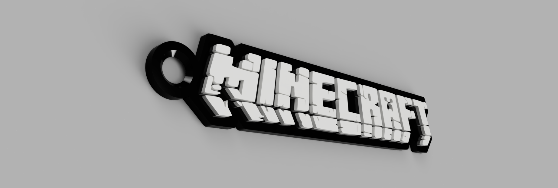 Minecraft Key Ring