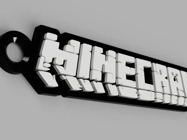 Minecraft Key Ring