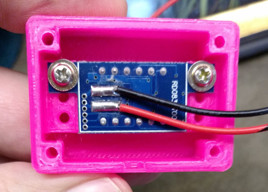 Miniatura 5 do modelo 3D LED Voltmeter mount