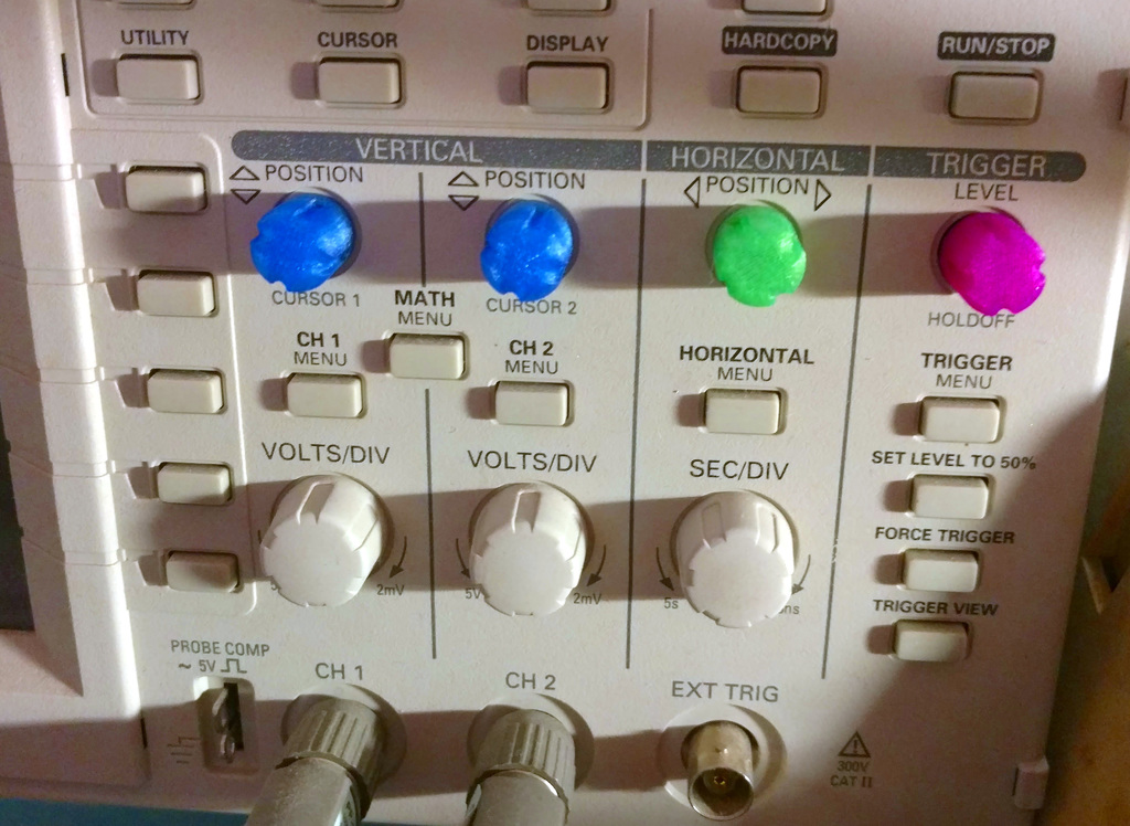 Oscilloscope Knob - Tek