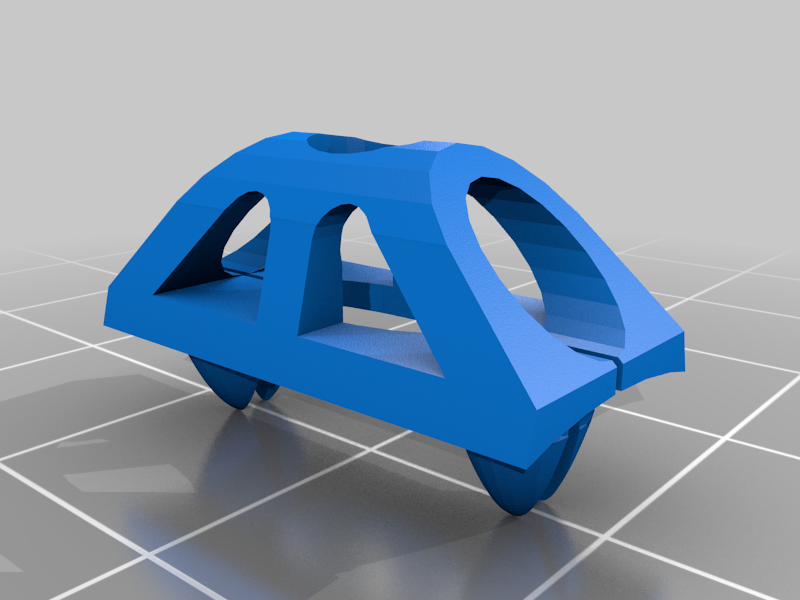 Cannondale top tube cable guide by Download free STL