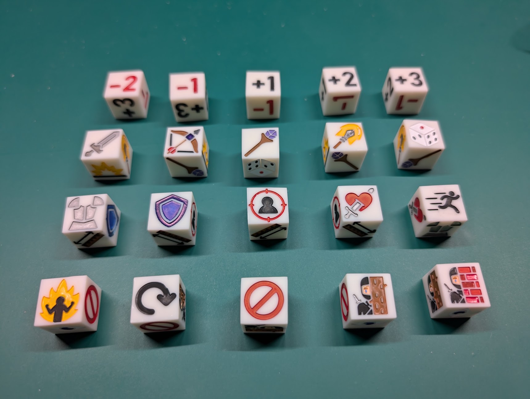 Warmachine Indication Dice System