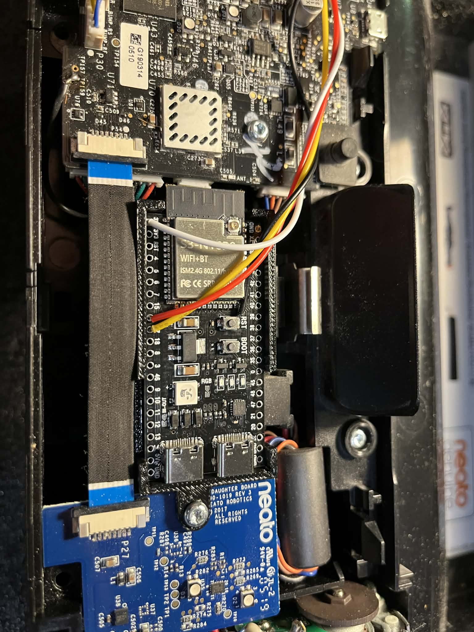 Neato D7 ESP32 mod mount — miniatura 6