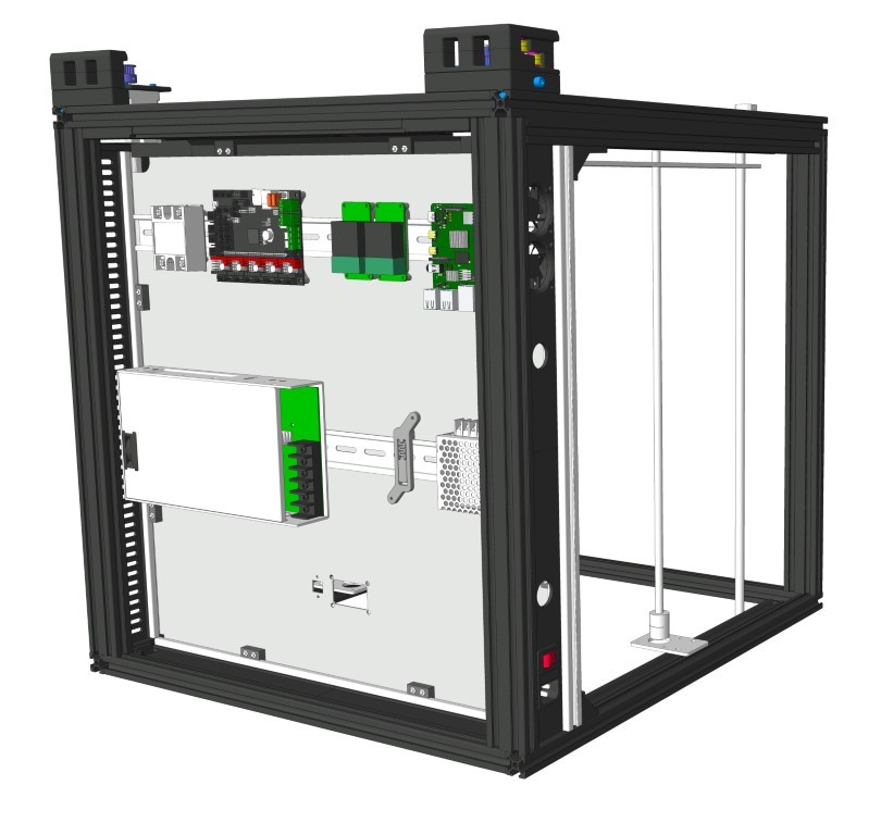 Miniatura 3 do modelo 3D Ender5+ Electronics Case