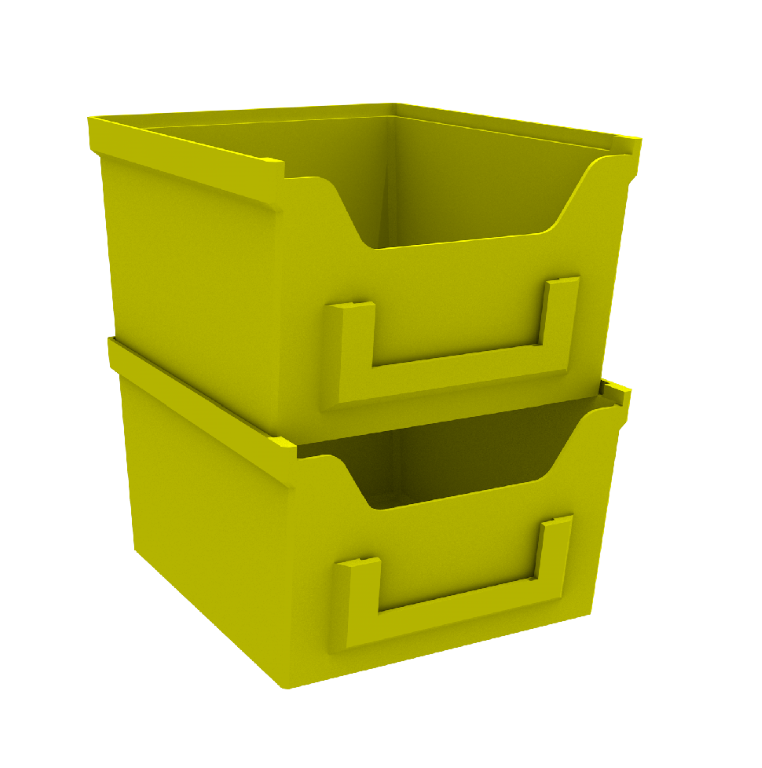 Stackable Parts Bin by Jason Download free STL model