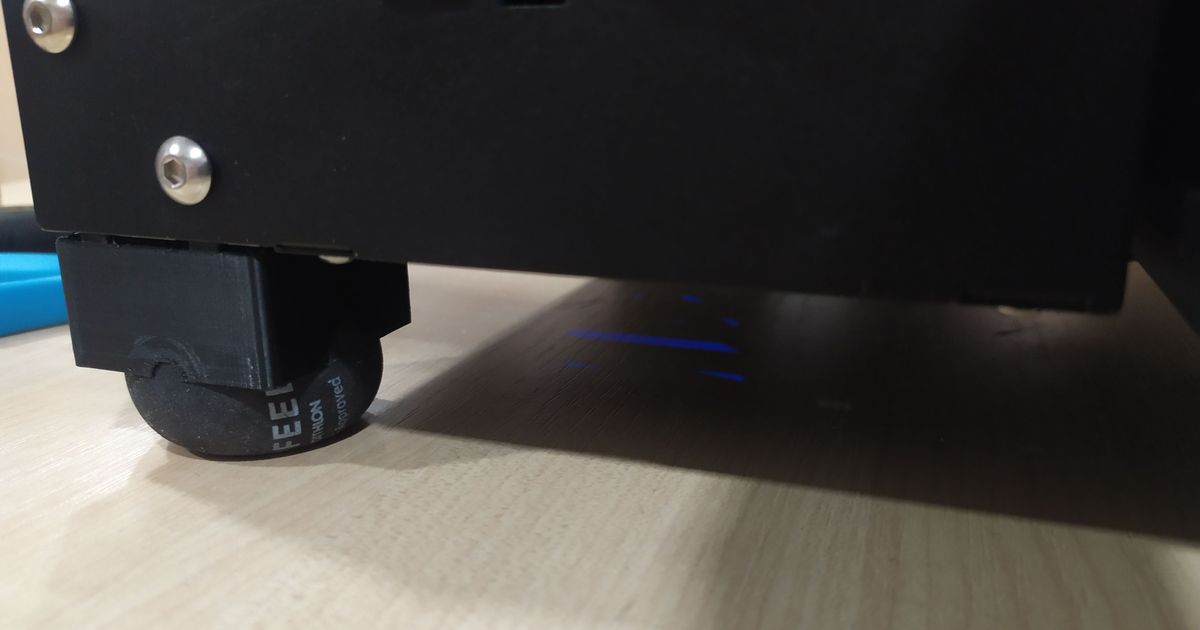 Squash ball feet (Ender 3 v2 and other) von PDominik Kostenloses STL