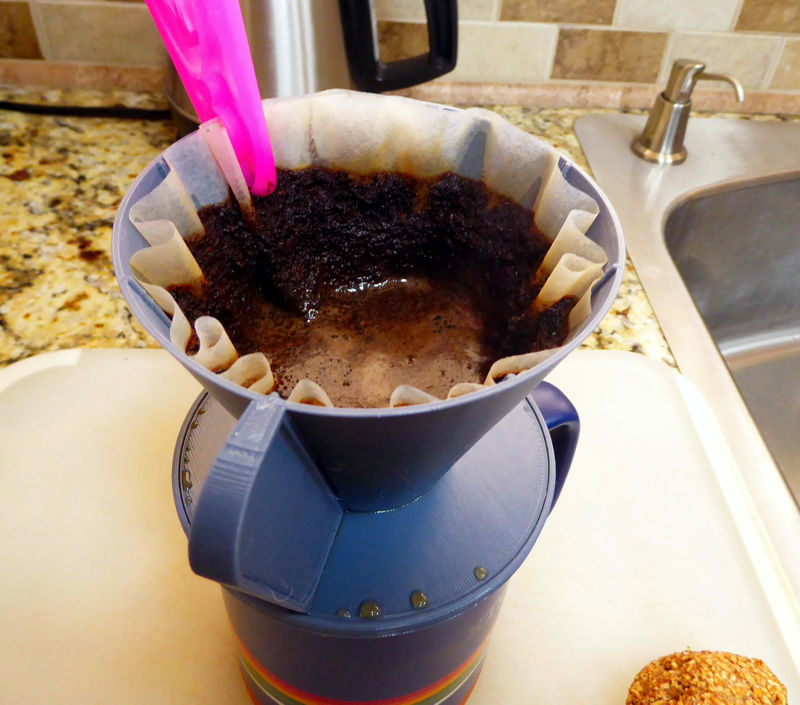 Pour Over Coffee Cone for Generic Drip Filters by jaln Download free