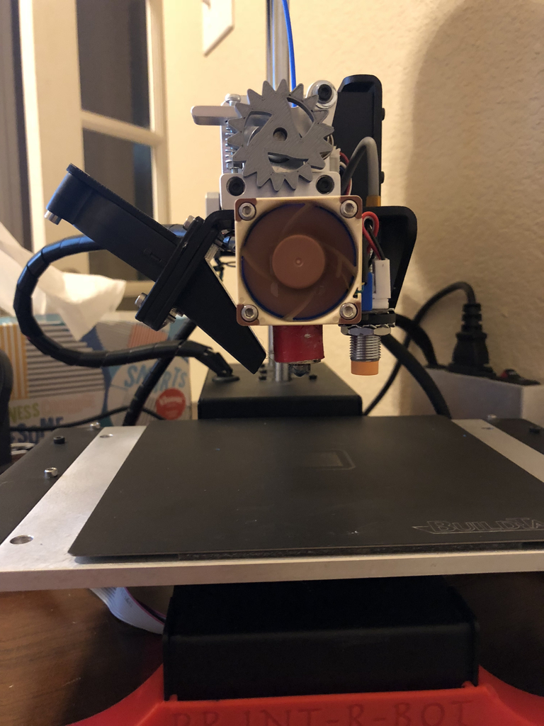 Printrbot simple metal adapter for an einsy rambo board.