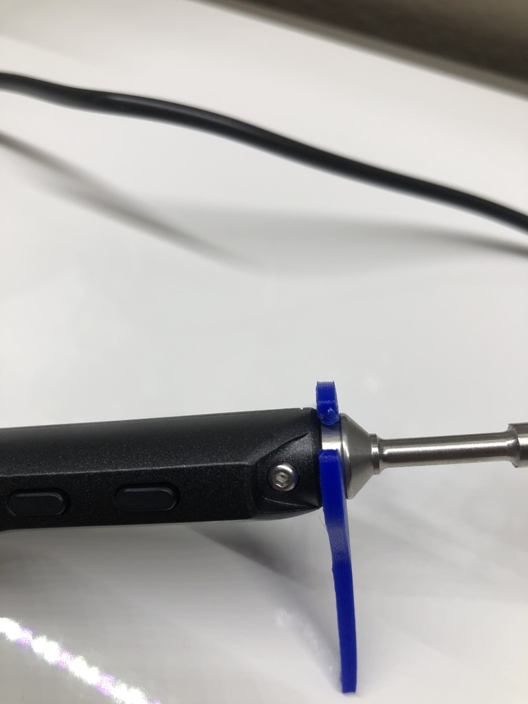 TS100 soldering iron holder remix