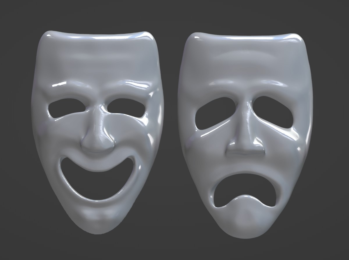 Comedy & Tragedy Masks