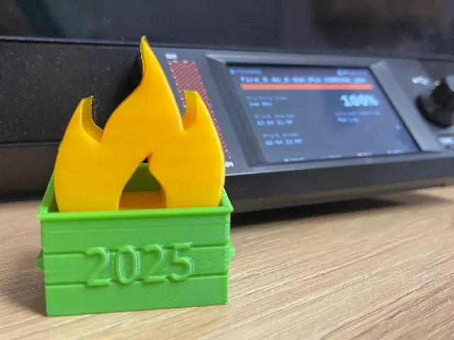 2025 Dumpster Fire