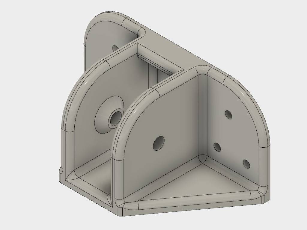 Wanhao i3 Y Axis Pulley Bracket (Strengthened)