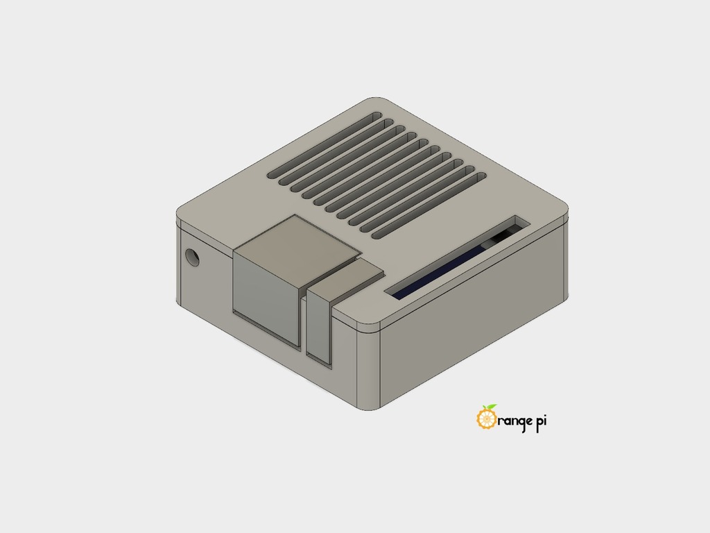 Miniatura 2 do modelo 3D Orange Pi Zero Case