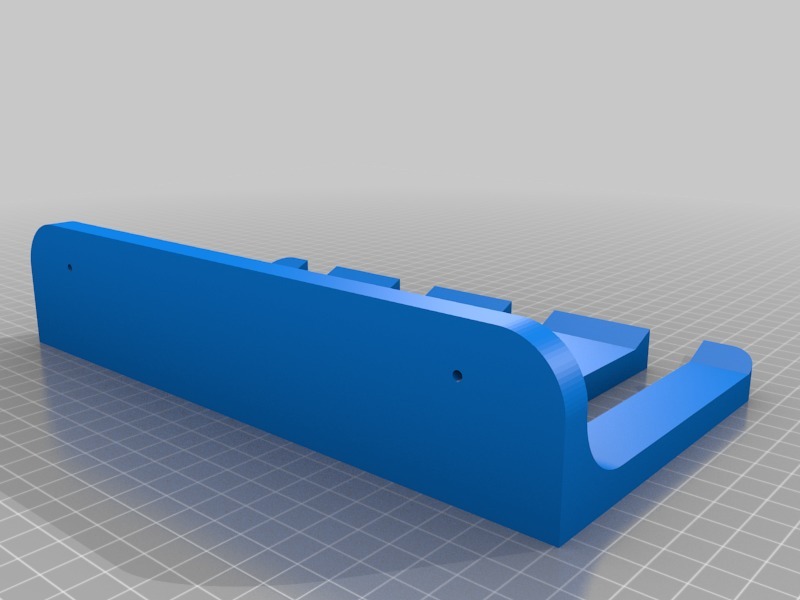 Miniatura 2 do modelo 3D Ski pole wall mount