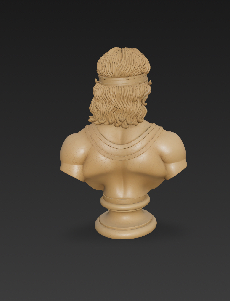 Epic Action Hero Bust — miniatura 3