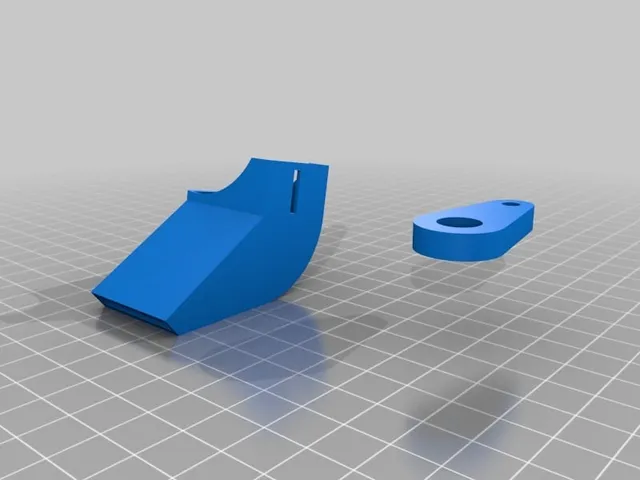 My Customized Snap-Fit Blower Fan Duct ()