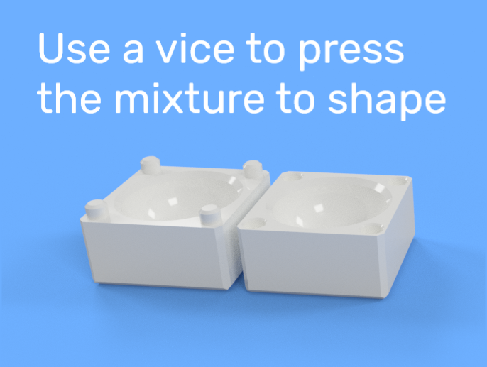 Miniatura 3 do modelo 3D Bath Bomb Mold