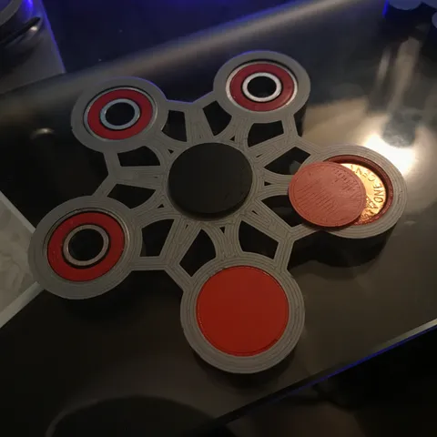 Fidget Spinner Bearings To Pennies