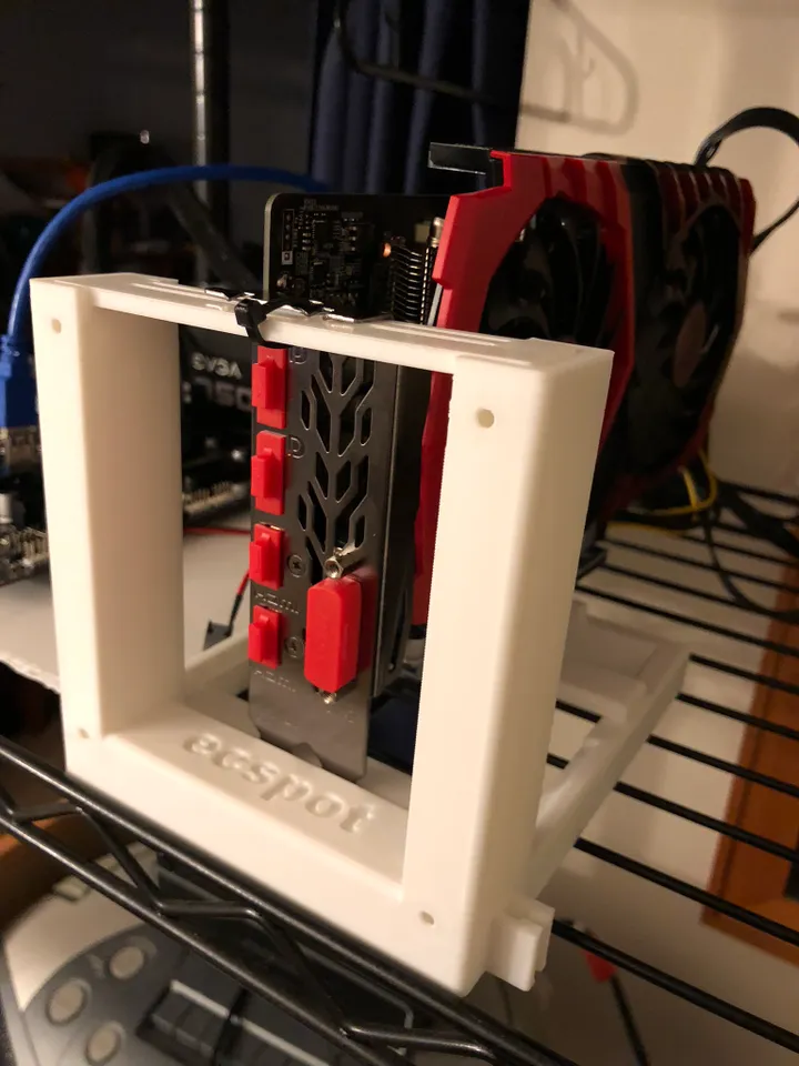 GPU Stand For Mining Rig by ecspot Download free STL model
