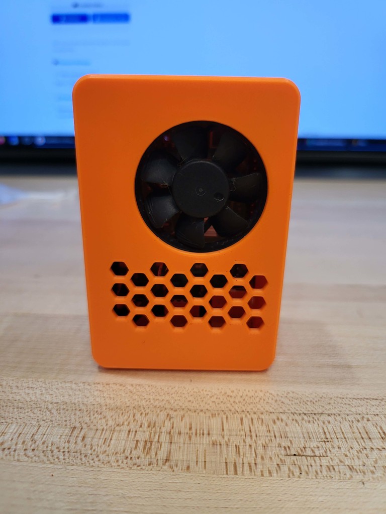 Raspberry Pi 4 - PoE Texas Hat - 40x10 Noctua Fan Case