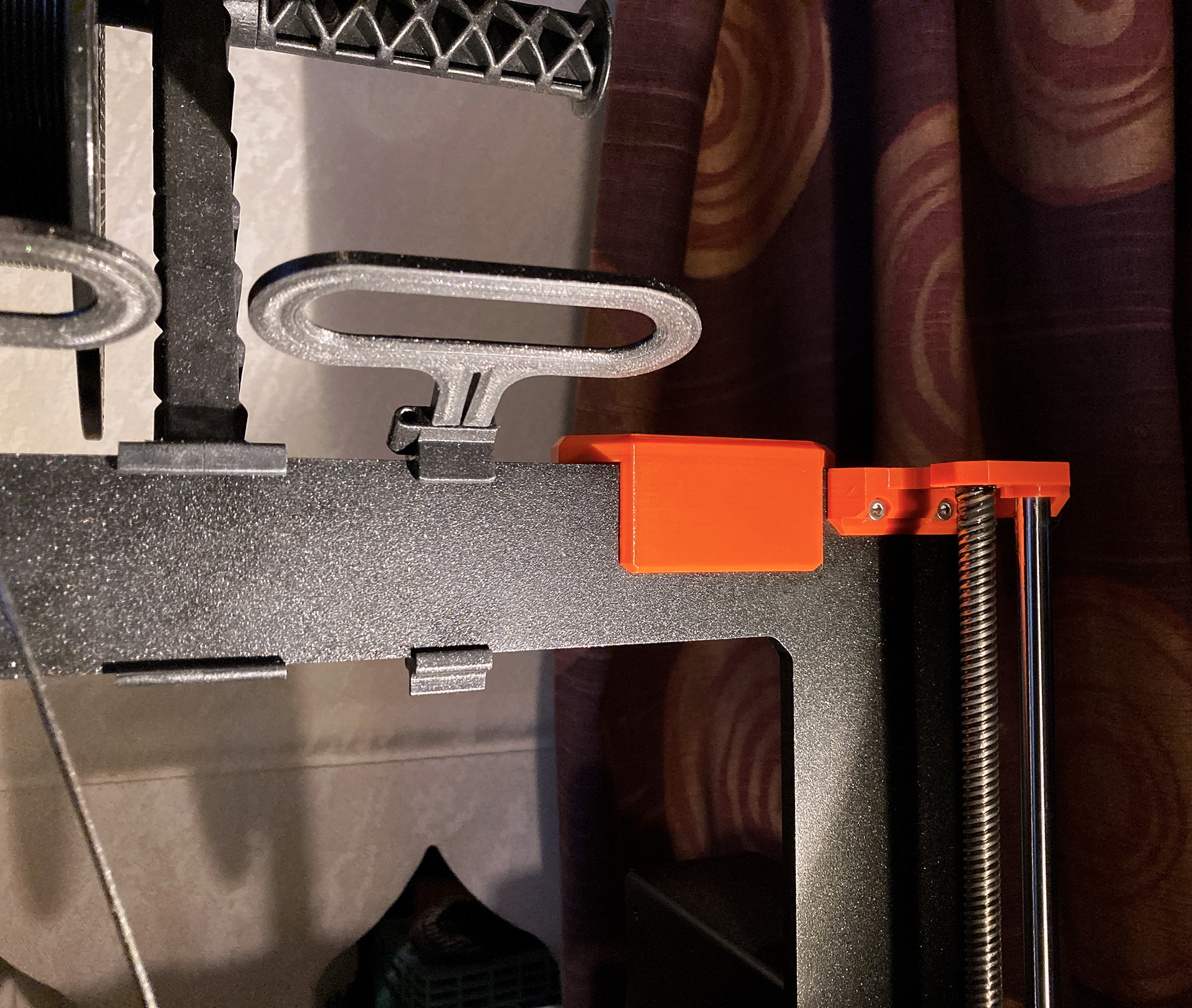 Revo Nozzle Holder (for Prusa MK3S+) - No Logo 3D model thumbnail