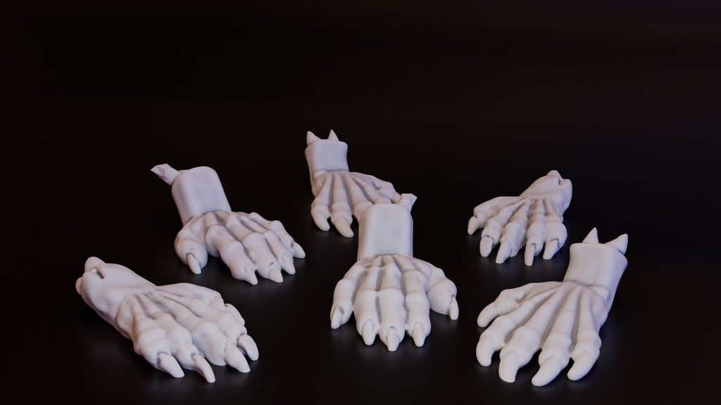 Crawling Claw + Crawling Claw Swarm (DND / TTRPG)