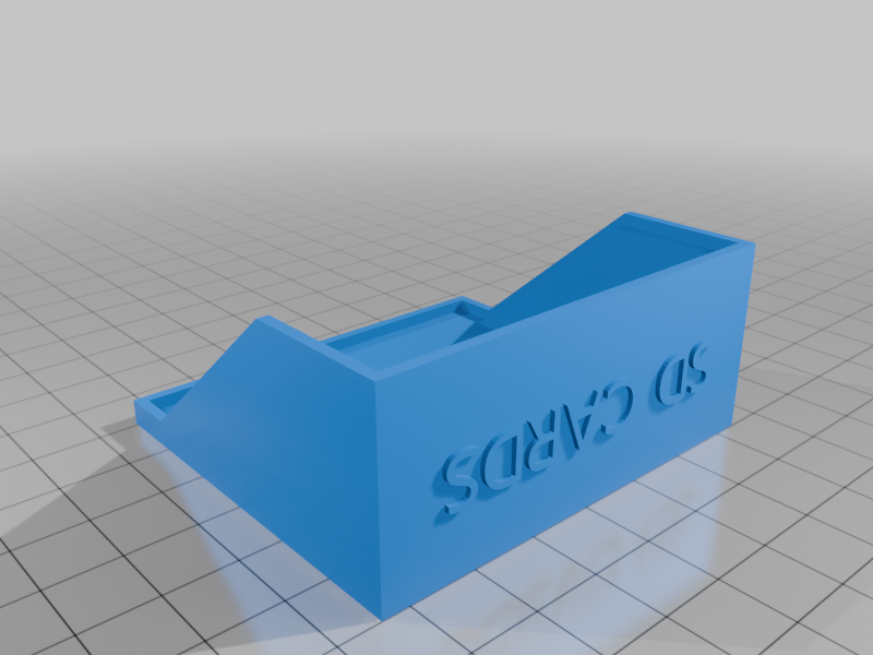Miniatura 7 do modelo 3D SD Card Storage Box