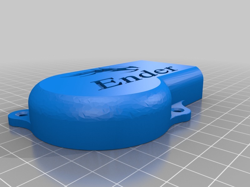 Ender 3 PSU Fan Silencer Cover by NoTuxNoBux Download free STL model