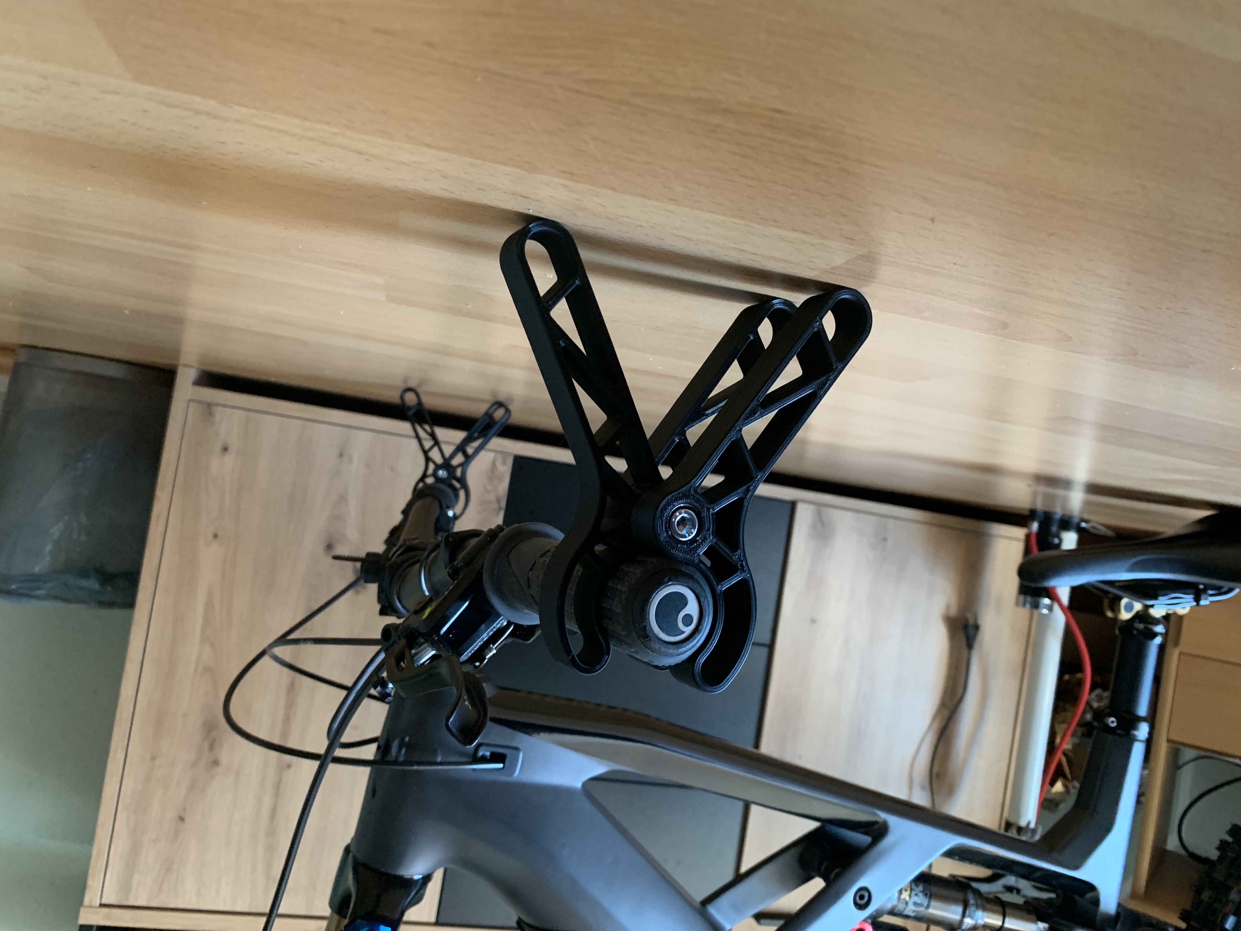 Bike Stand Handle Bar Clamp