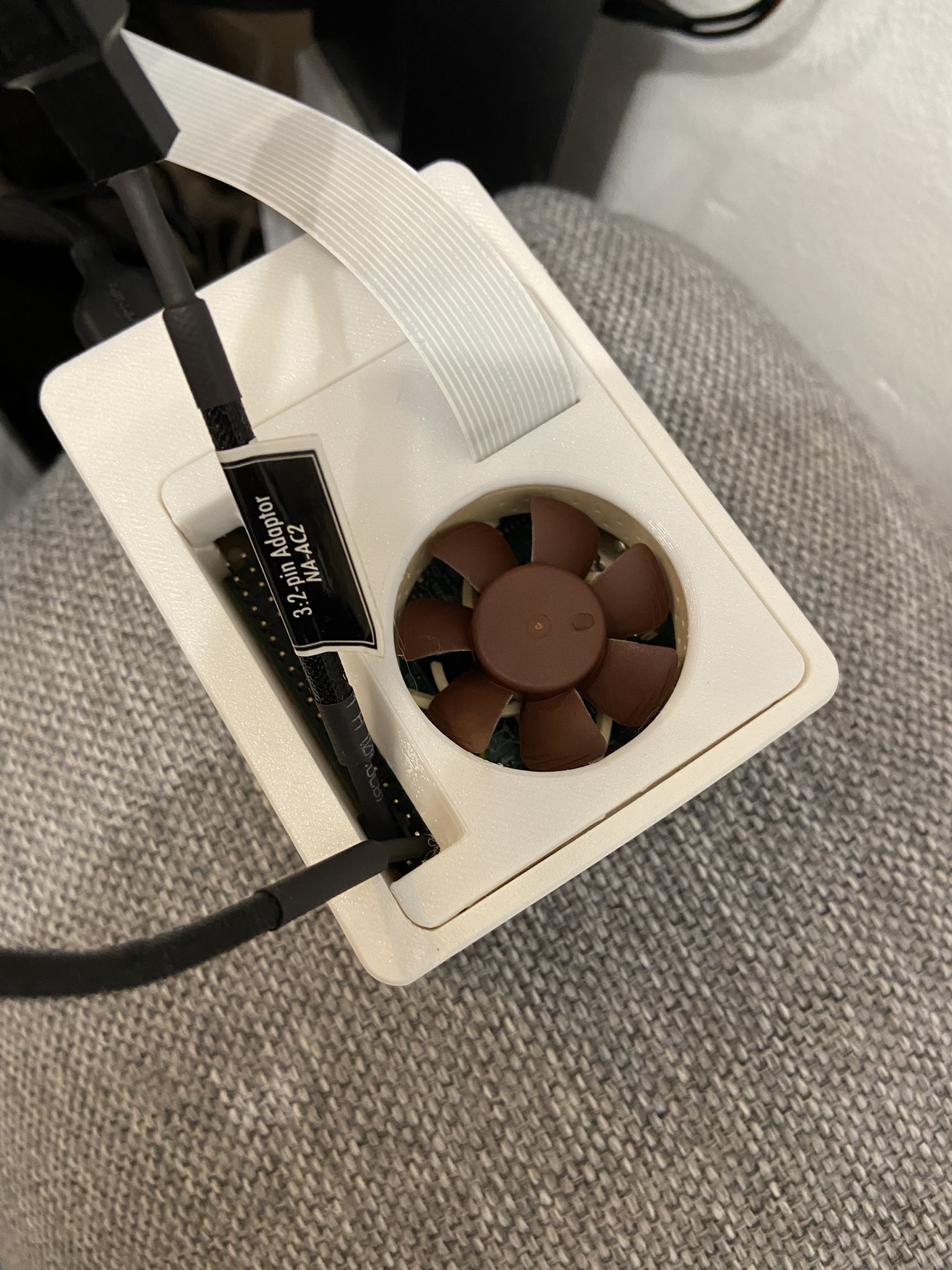 Camera and fan Module for Sneaks Snap together raspberry pi case