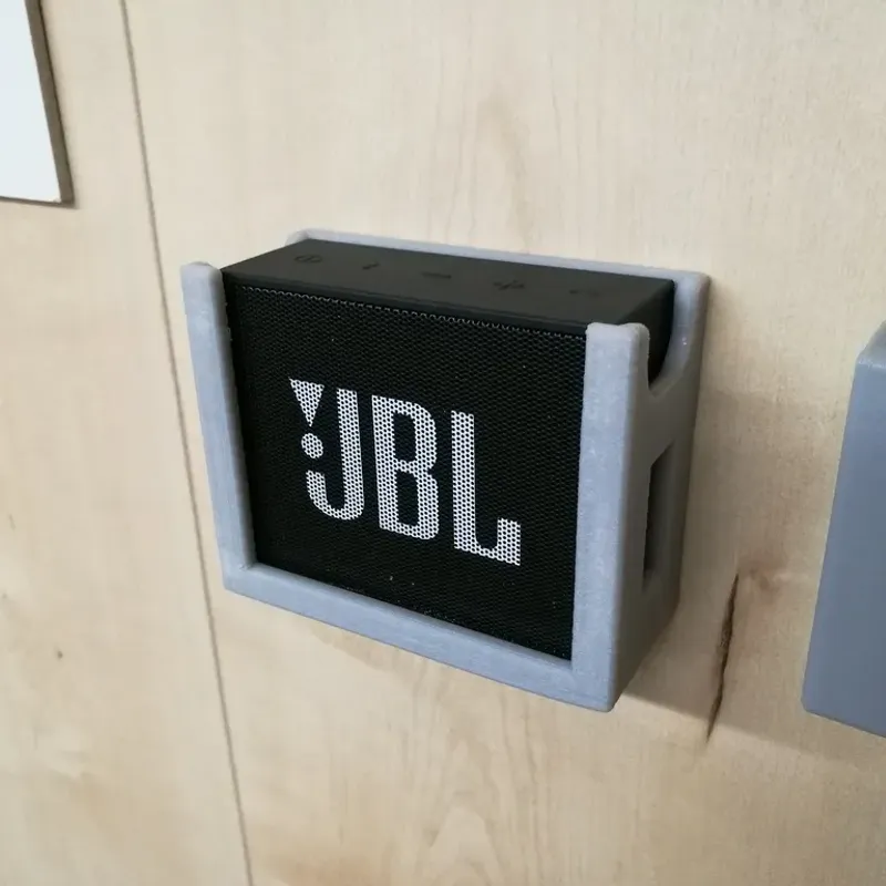 STL file JBL GO 3 wall mount 🛁・3D print model to download・Cults