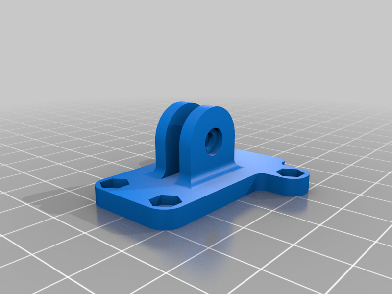 Pimoroni Fisheye Night vision camera mount by Erik | Download free STL ...