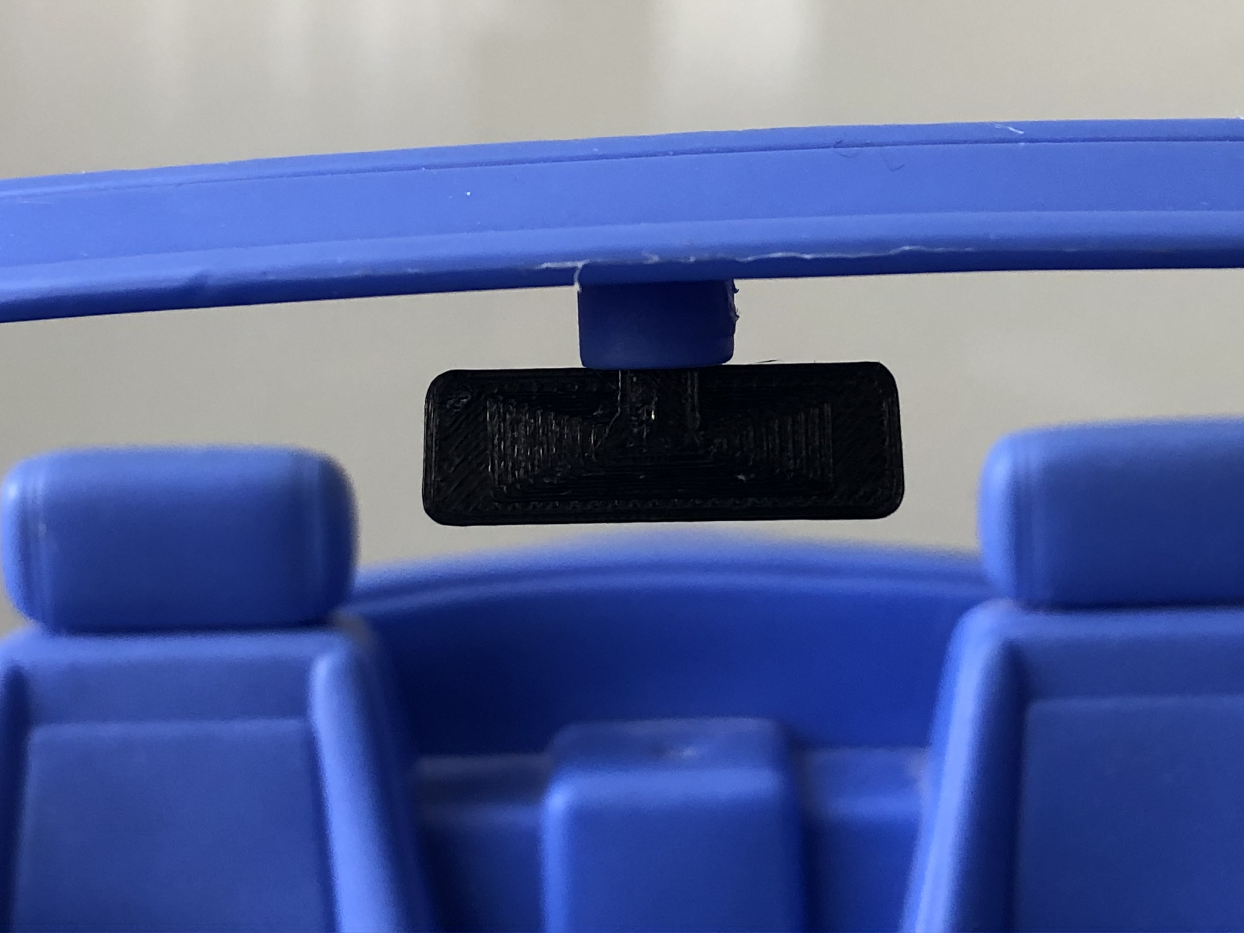 Replacement rear view mirror