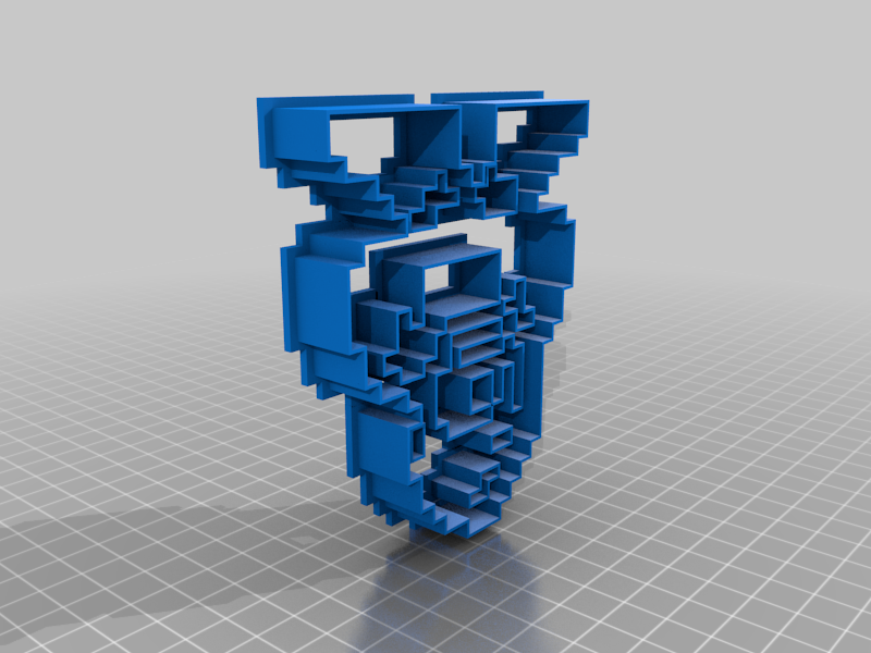 Miniatura 1 do modelo 3D Megaman cookie cutter