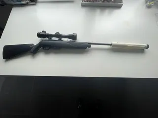 crosman 1077 silencer moderator