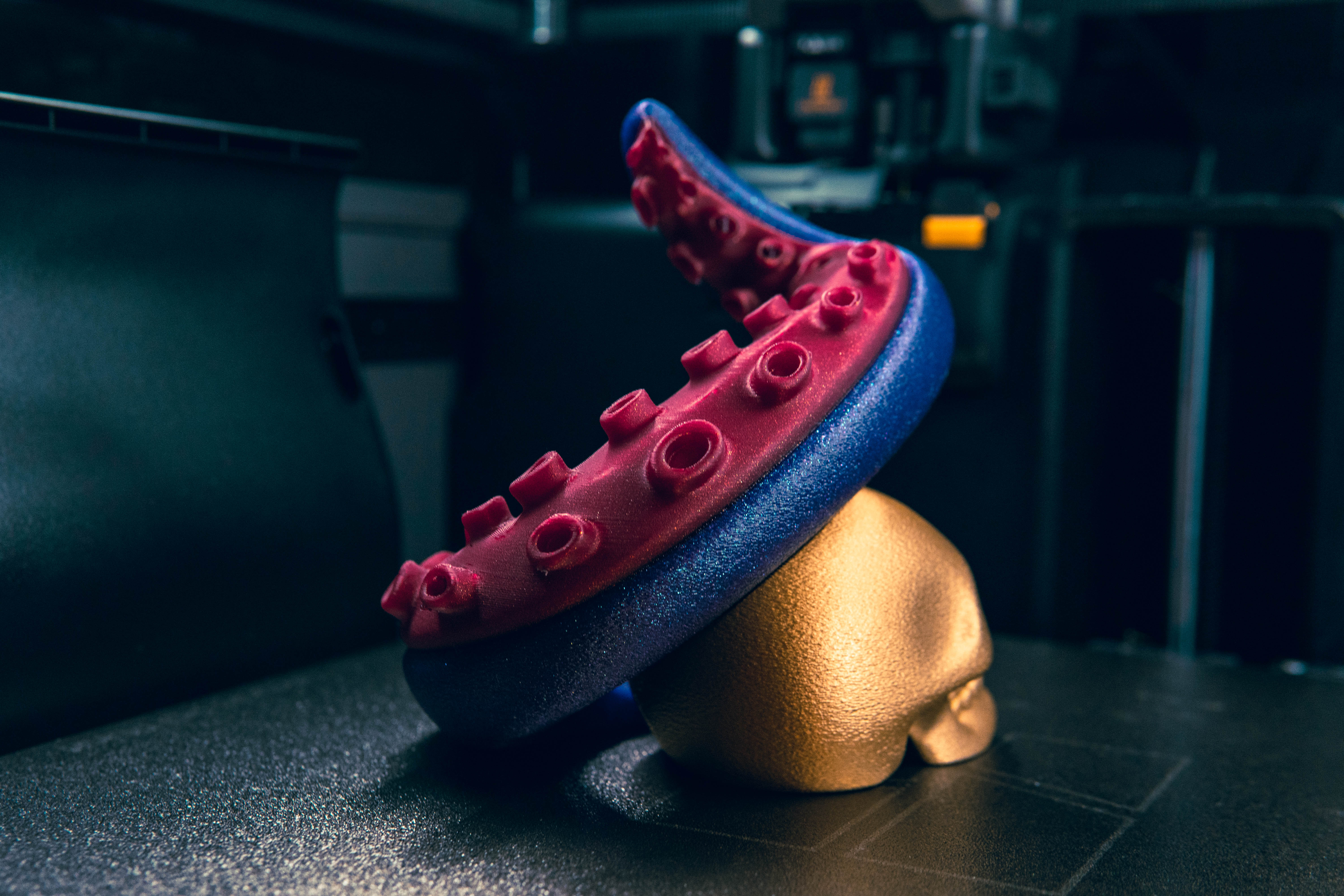 Miniatura 3 do modelo 3D Tentacle Skull Controller Stand