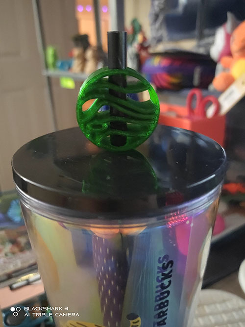 Planet Straw topper