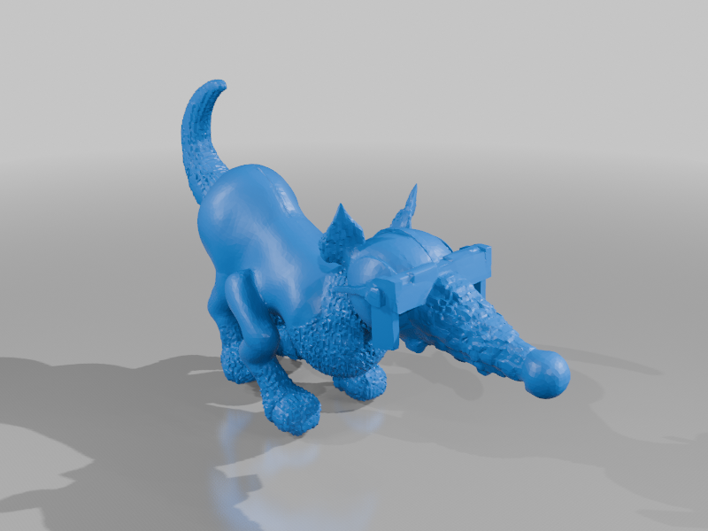 Miniatura 5 do modelo 3D Oddballz Modvark