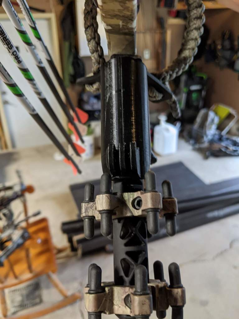 Bow Stabilizer GoPro Mount by HandsomeGreg Download free STL model