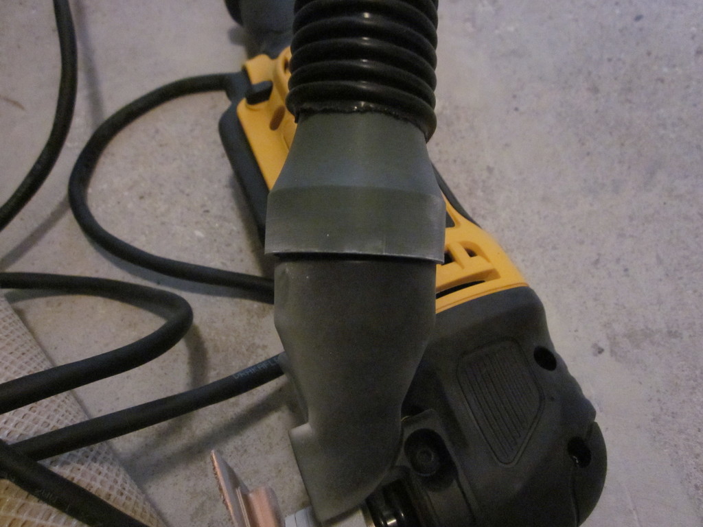 DeWalt vacuum hose adaptor airlock dwv9000