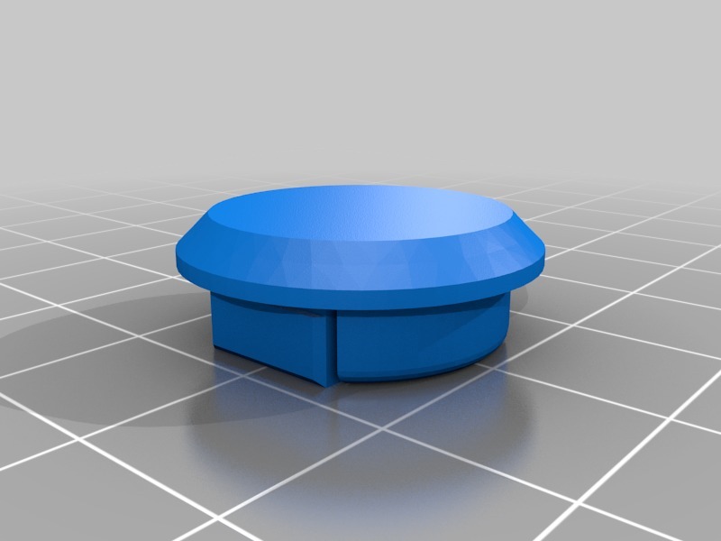Miniatura 2 do modelo 3D Cam Lock Hole Plug