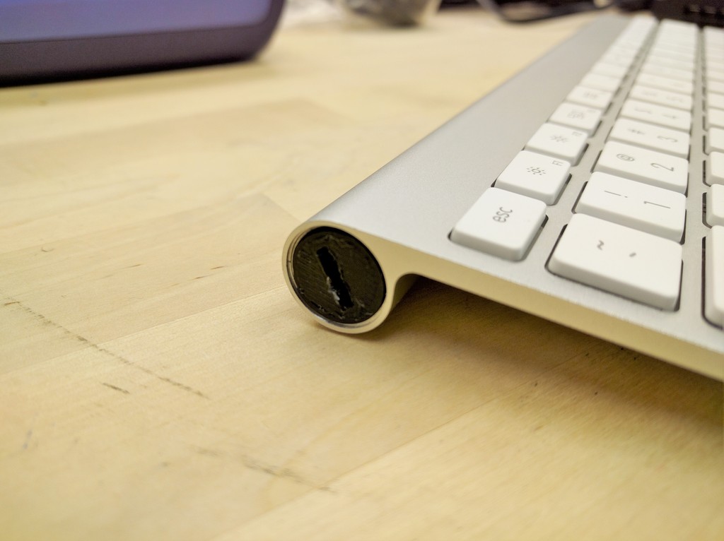 Apple Wireless Keyboard Battery Screw Plug