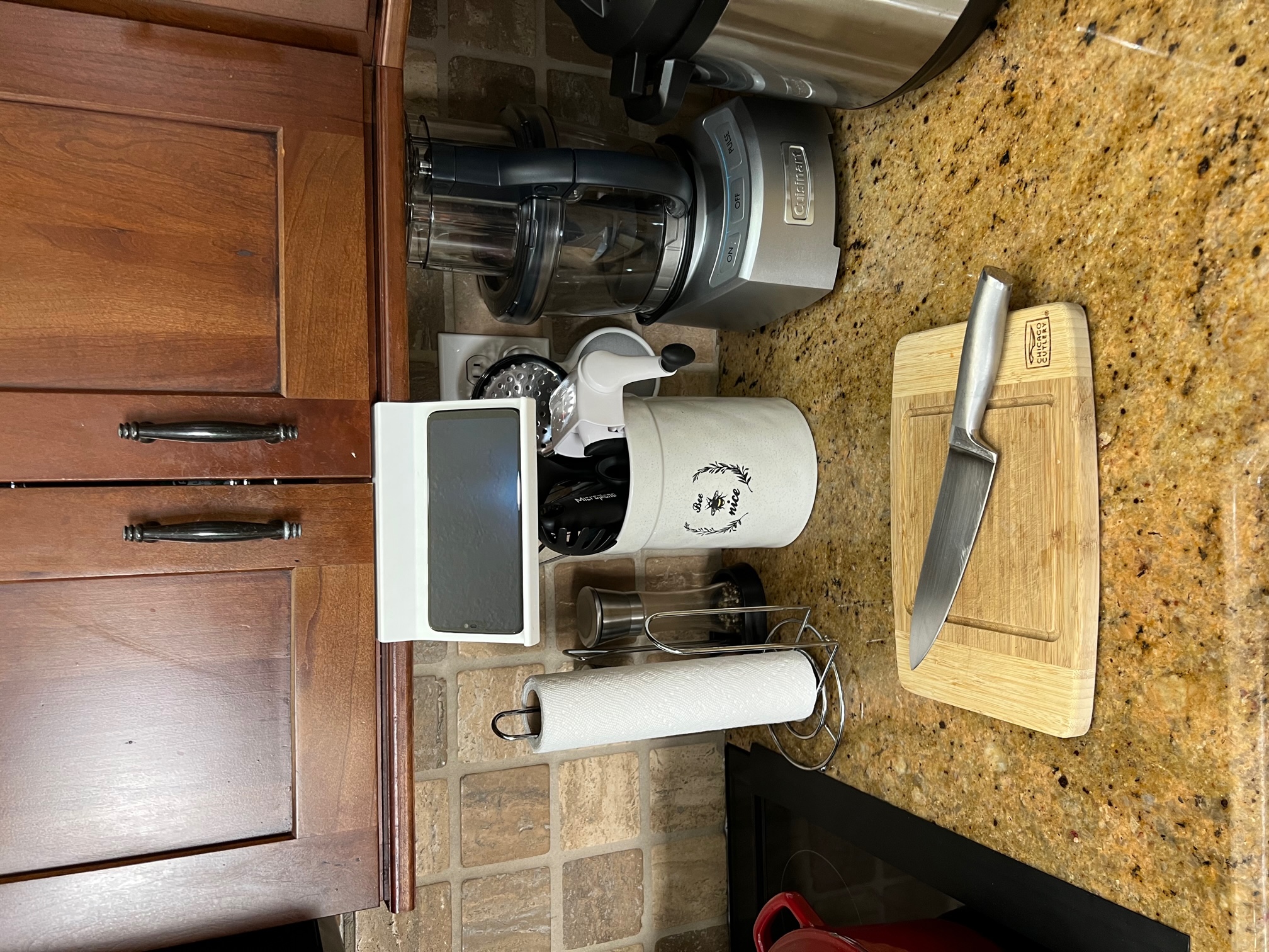 Cooking Recipe Phone Holder