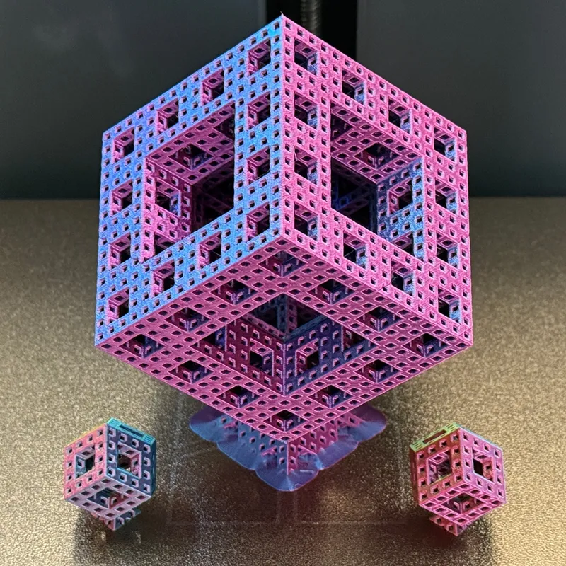 Menger-Style Rhombic Dodecahedron Fractal | Level 3 by Endless