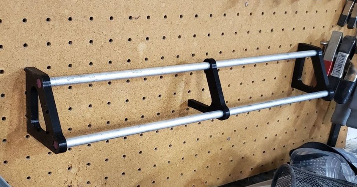 Pegboard Pliers Rack 1/8 inch pegboard by astroukulele Download
