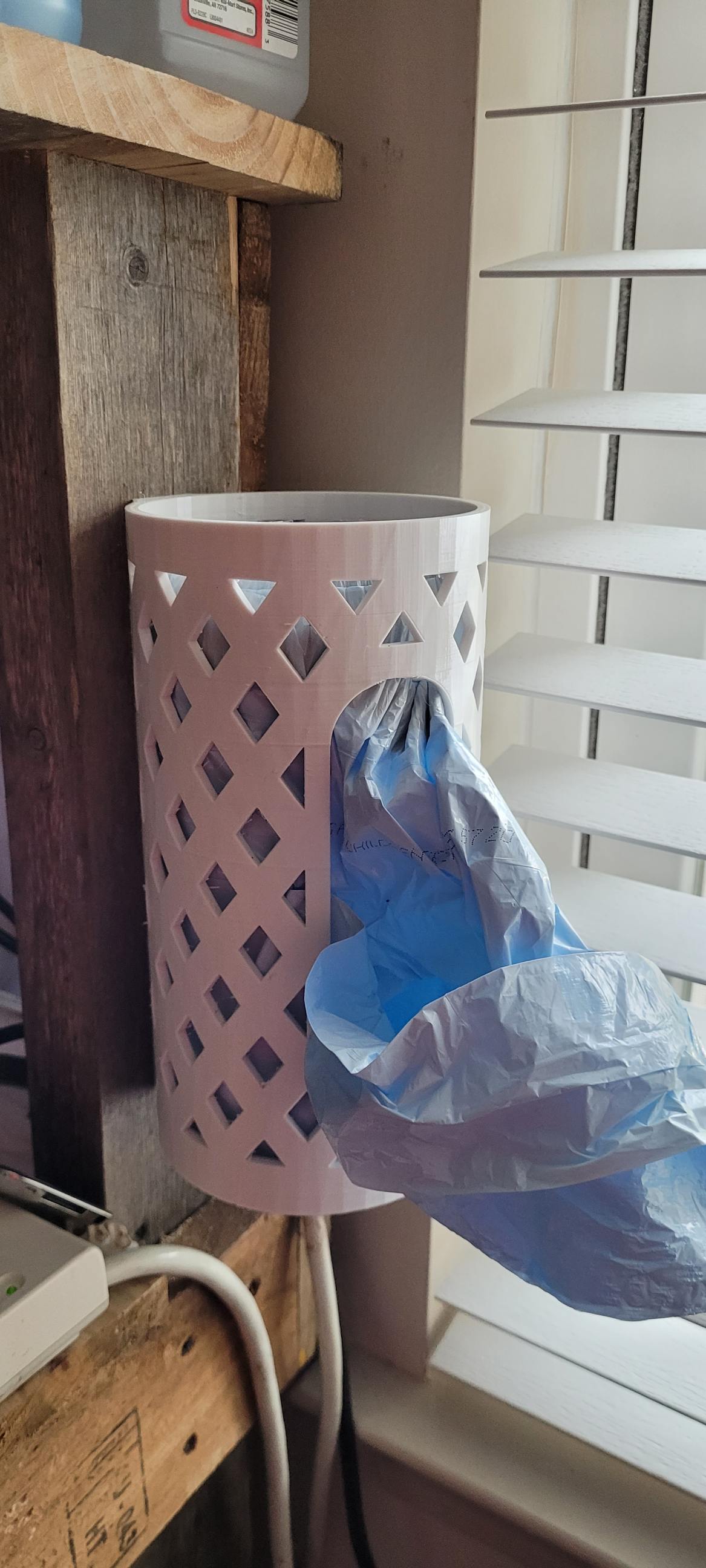 Wall-Mount Trashbag Holder